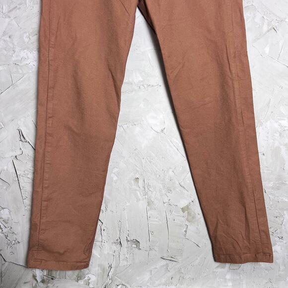 Lululemon Commission Pant Slim MEN 31 x 31 Earth Dye Clay ABC Cotton Chino Pant - Picture 10 of 12